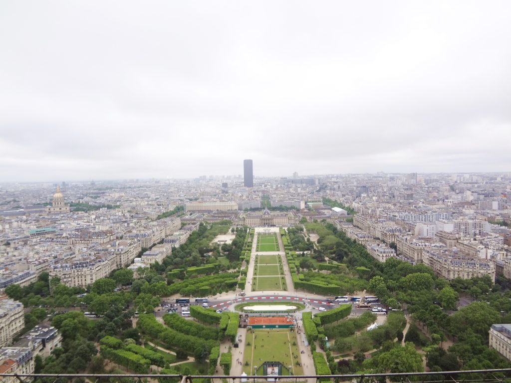 Vista do Topo da Torre Eiffel