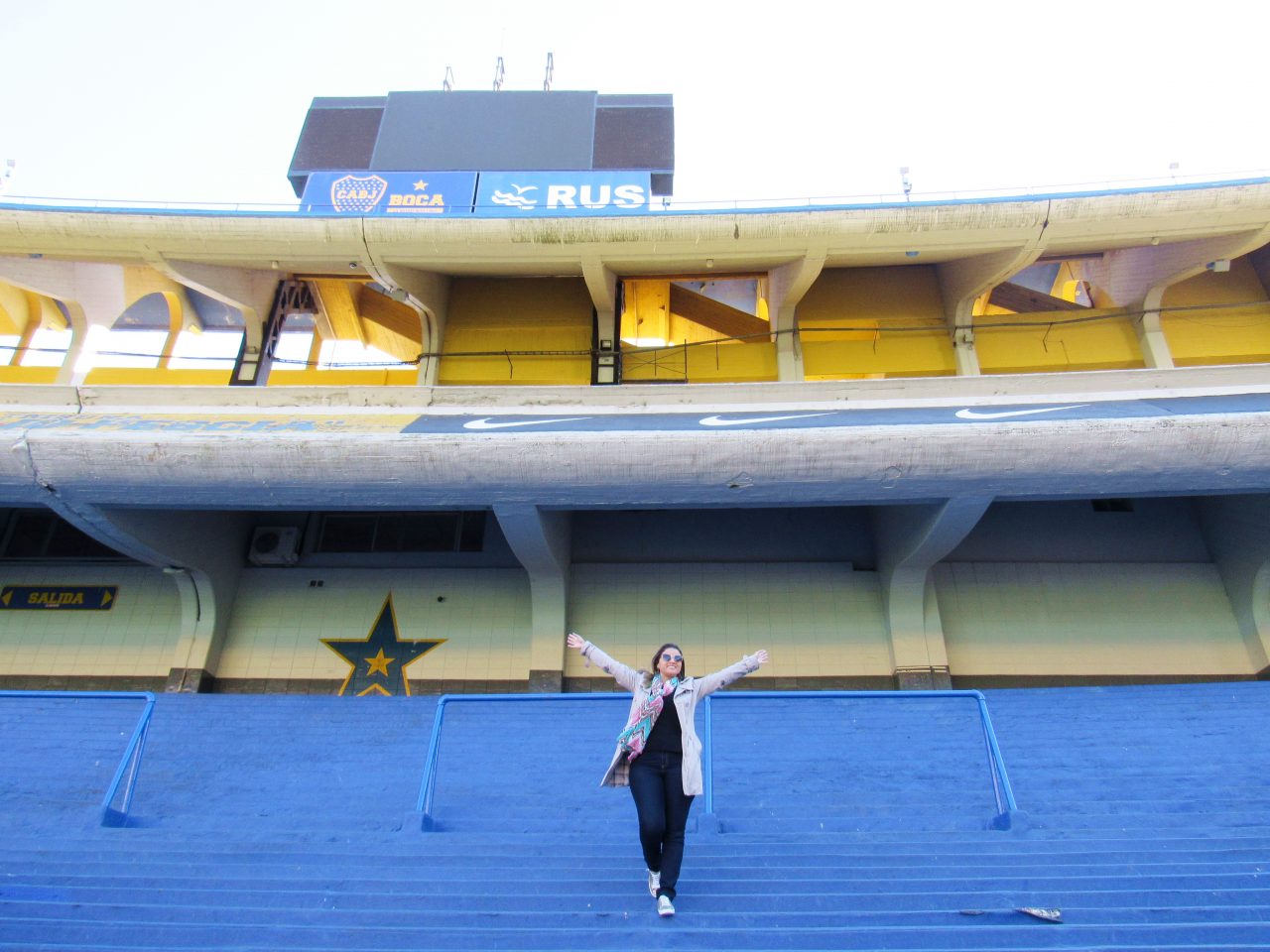 Visita ao Estádio La Bombonera Vivi na Viagem