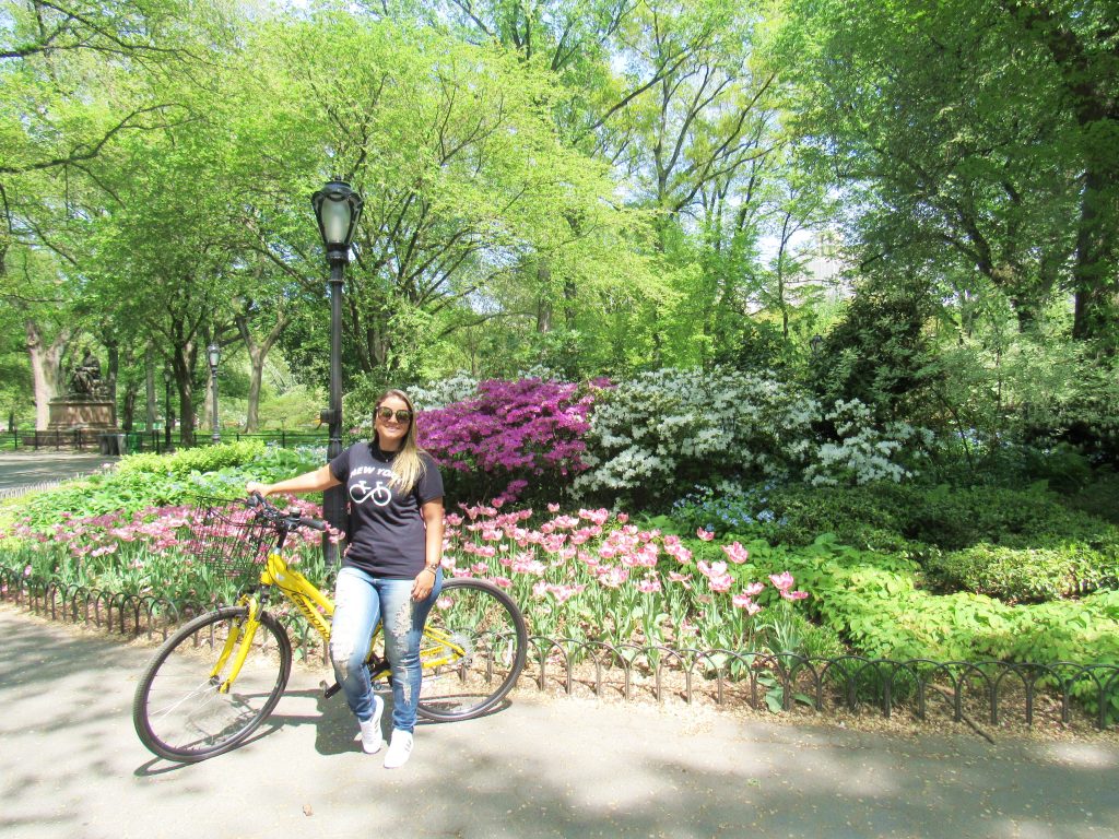 Passeio de bike no Central Park